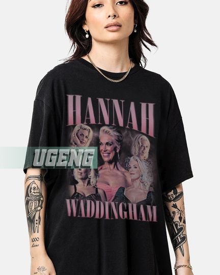 Discover Limited hannah waddingham Vintage 90s Grapic actor Tee Unisex Tshirt