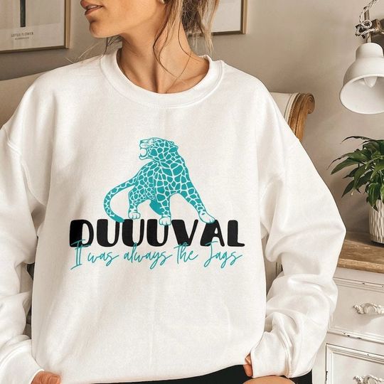 Discover Jacksonville Football Team Sweatshirt, Vintage Jacksonville Sweatshirt, It Was Always the JAGS Shirt