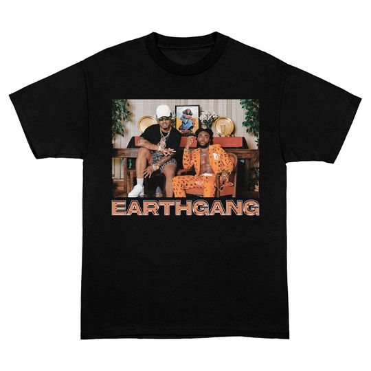 Discover Earthgang Shirt, Vintage Style Graphic Tee, Earthgang Bootleg Rap T-Shirt