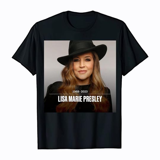 Discover RIP Lisa Marie Presley T-Shirt - Tribute Design