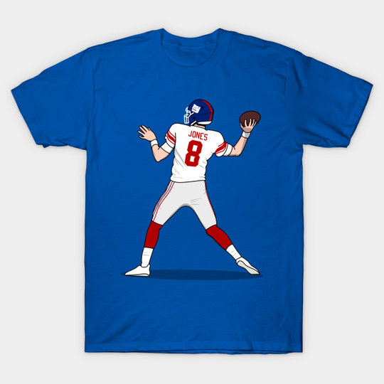 Discover Jones Throwing The Ball - Daniel Jones T-Shirt