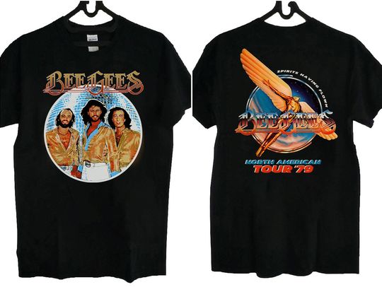 Discover Bee Gees Spirits Having Flown North American Tour 1979 T-Shirt