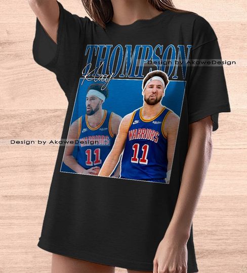 Discover Klay Thompson Tshirt Vintage 90s Oversize Shirt