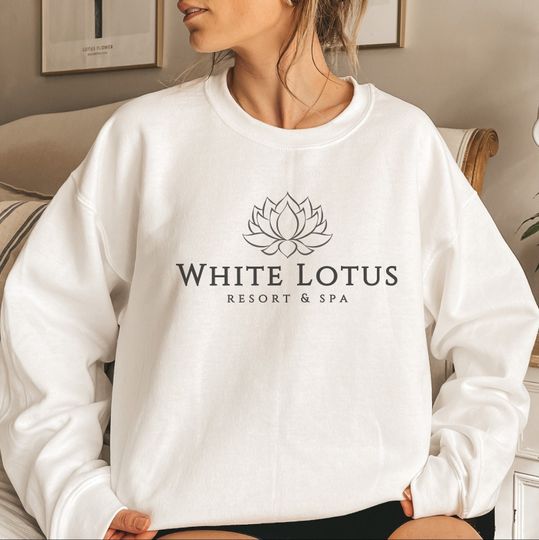 Discover White Lotus Sweatshirt, White Lotus Resort and Spa, Jennifer Coolidge shirt