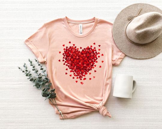 Discover 3D Heart Valentine's Day Shirt