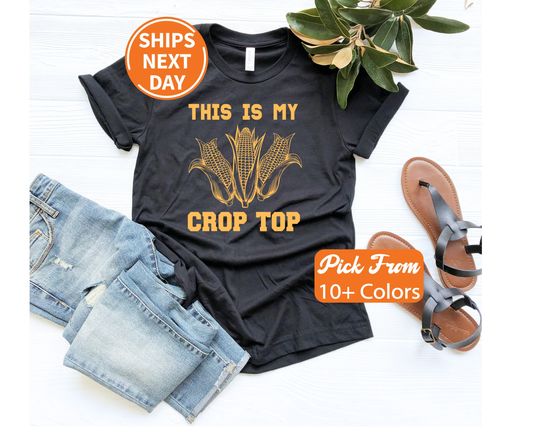 Discover This is my Crop Top, Farm Shirt, Farm Life, Corn Shirt