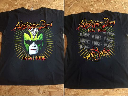 Discover 1994 Steve Miller Band The Joker Tour Concert T-Shirt, Steve Miller Band T-Shirt