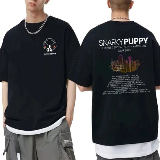 Discover Snarky Puppy North American Tour 2023 Shirt, Snarky Puppy 2023 Concert Shirt