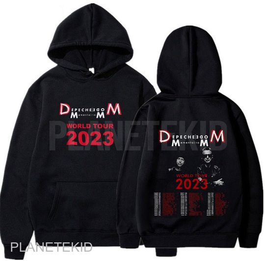 Discover Depeche Mode Tour 2023 Hoodie, 2023 Depeche Mode Memento Mori World Tour Sweatshirt