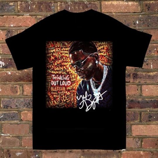 Discover Young Dolph Vintage T Shirt, Young Dolph Thinking Out Loud T-Shirt