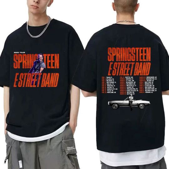 Discover Bruce Springsteen and The E Street Band Tour 2023 Shirt