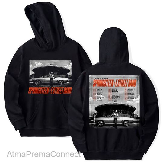 Discover Bruce Springsteen & E Street Band First 2023 Tour Hoodie, E Street Band Shirt, 2023 Tour Shirt