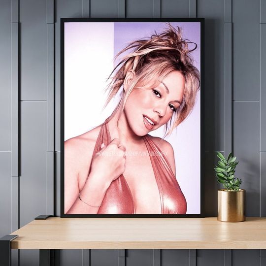 Discover Mariah Carey Vintage Wall Art Poster