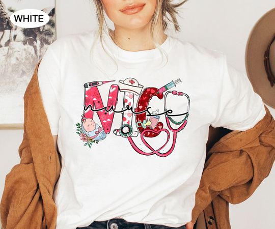 Discover NICU Nurse Valentines Shirt