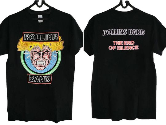 Discover Vintage 90s Rollins Band The End of Silence T-Shirt