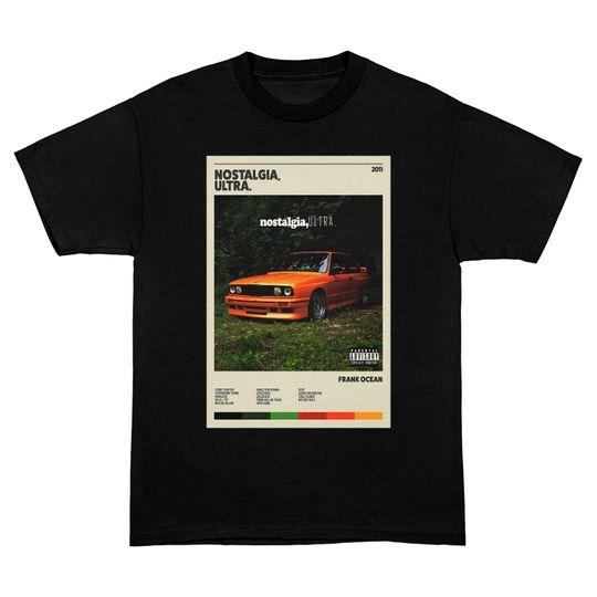Discover Frank Ocean Nostalgia Ultra Graphic T- Shirt, Vintage Style Hip Hop T Shirt