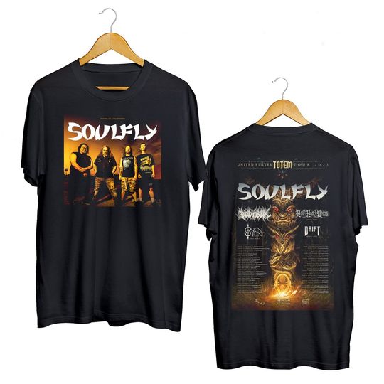 Discover Soulfly 2023 Tour Shirt