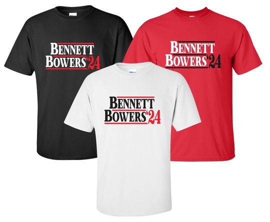 Discover New "Bennett Bowers '24" T-Shirt