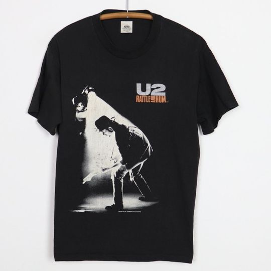 Discover vintage 1988 U2 Rattle and Hum Shirt
