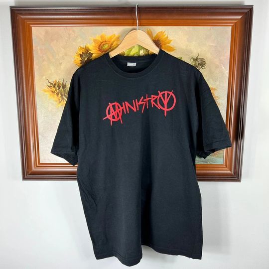 Discover Ministry Vintage 90s Band Rock T-shirt