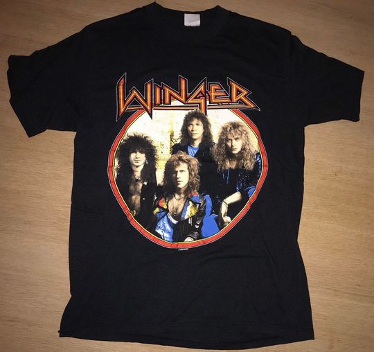 Discover RAD Vintage WINGER 1989 "Headed For A Heartbreak Tour" Shirt 80s