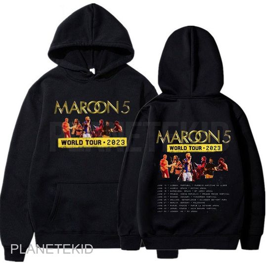 Discover Maroon 5 2023 Tour Fan T-Shirt and Hoodie