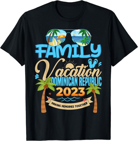Discover Family Cruise Dominican Republic 2023 Matching Vacation 2023 T-Shirt