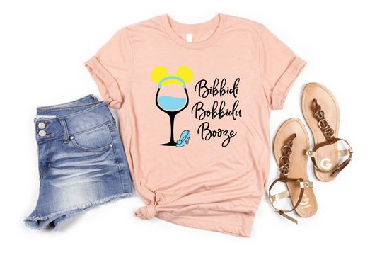 Discover Bibbidi Bobbidi Booze Princess Drinking Shirt