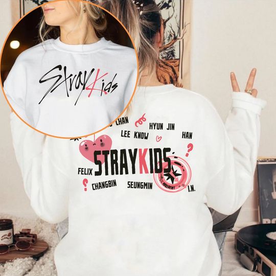Discover Vintage Stray Kids Sweatshirt. Maxident Stray Kids Sweatshirt. Stray Kids Members Shirts