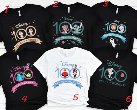 Discover Anniversary 100 Years Of Wonder Shirt, 2023 Exhibition, 100th Anniversary