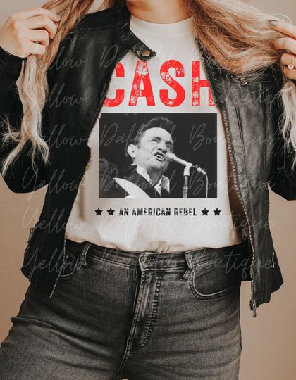 Discover Johnny Cash Shirt, Country Music Shirt,  Womens Graphic Tshirt