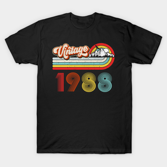 Discover Born In 1988 35th Birthday - T-Shirt