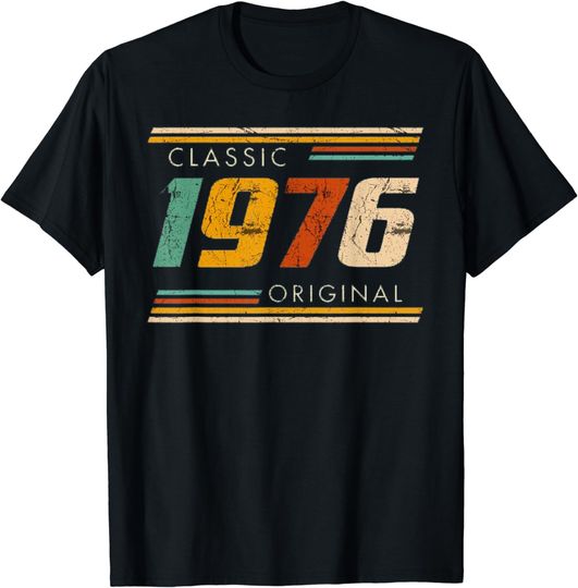 Discover 47th Birthday Classic 1976 Original T-Shirt