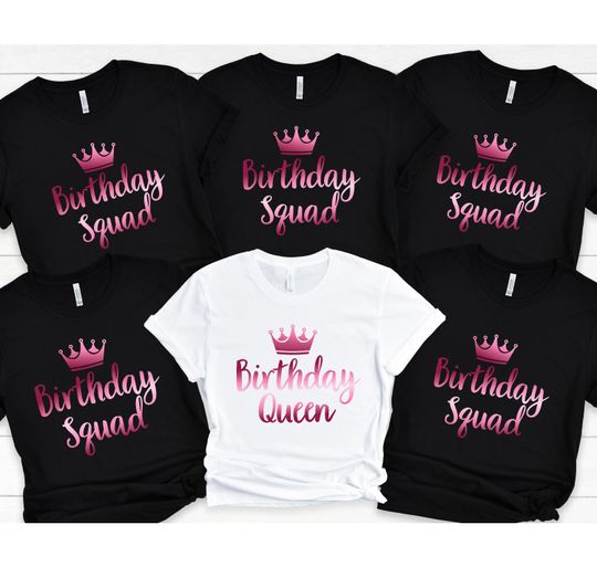 Discover Birthday Squad Party T-Shirt