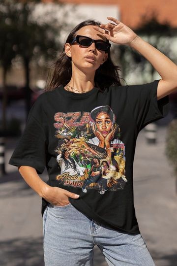 Discover SZA Graphic Tee - Ctrl Album Fan Shirt