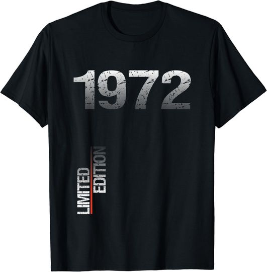 Discover 51th Birthday Vintage 1972 Birthday T-Shirt