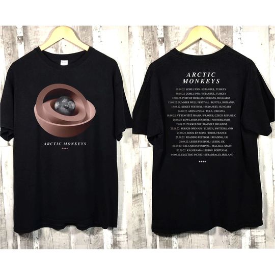 Discover Arctic Monkeys Shirt, Arctic Monkeys Tour 2022 Shirt