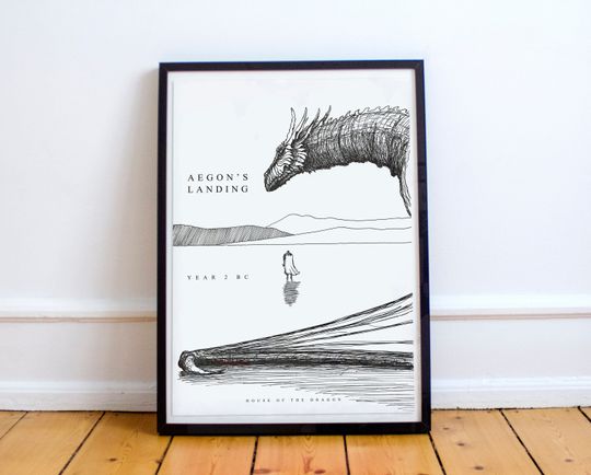 Discover Premium Matte Vertical Posters House of the Dragon - Game Of Thrones Poster