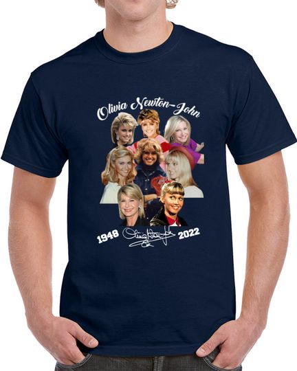 Discover Olivia Newton-John Short Sleeve T Shirt