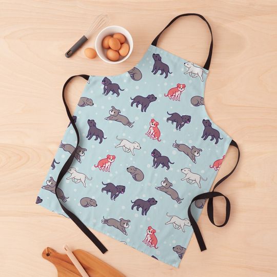 Discover Staffie Bull Terrier Apron