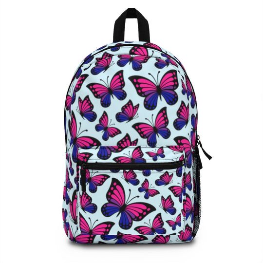 Discover Bi or Omni Pride Butterfly Backpack
