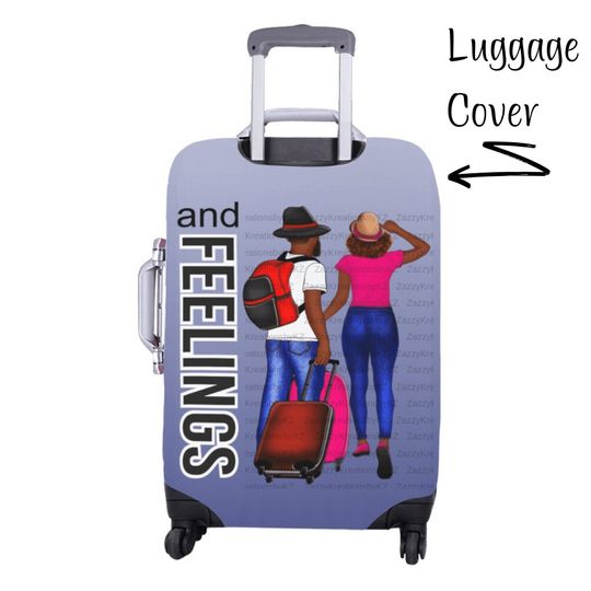 Discover African American Luggage Cover