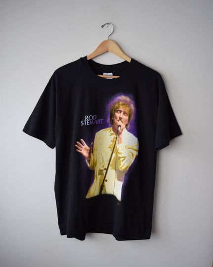 Discover 90s Rod Stewart Double Sided