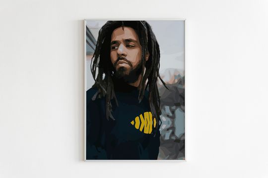 Discover J Cole Wall Decor Print Art