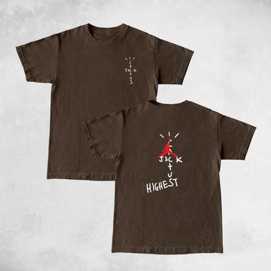 Discover Cactus Jack Travis Scott Highest In The Room T shirt