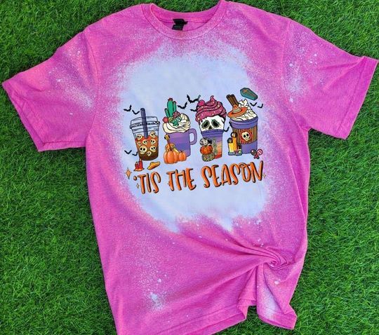 Discover Tis The Season Fall Bleached 3D Shirt