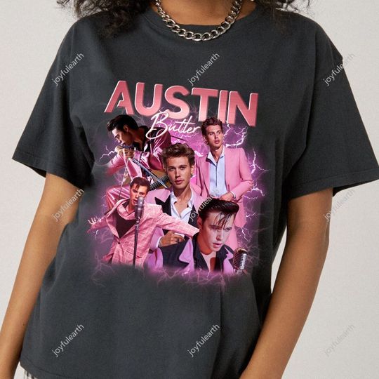 Discover Austin Butler Movie Shirt, Elvis Presley Shirt, Movie 2022 Shirt, 90s Vintage shirt