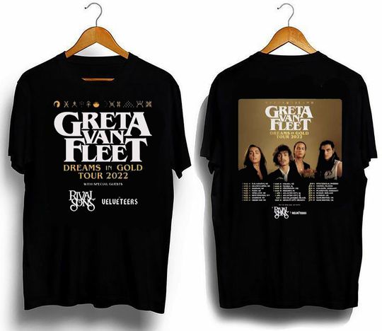 Discover Greta Van Fleet Tour Shirt, Greta Van Fleet Tour 2022
