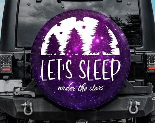 Discover Starry Night Sky Spare Tire Cover