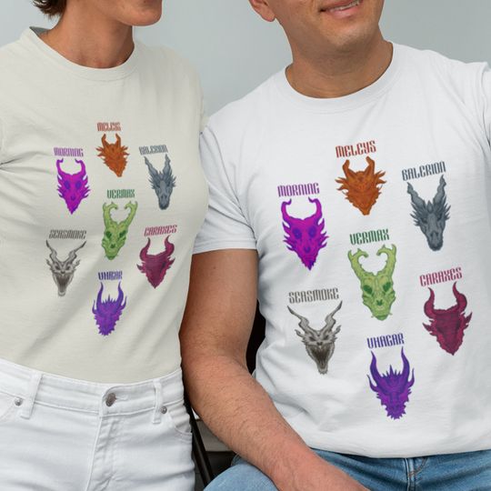 Discover House of the Dragon T-shirt Tee Dragons Targaryen Balerion Vhagar